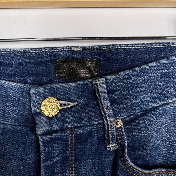 Mother Womens Size 24 High Waisted Looker Ankle Fray Jeans Not Rough Enough - Picture 8 of 12